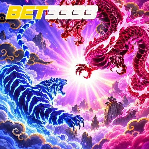 BET3333 — ilustração de dois dragões coloridos