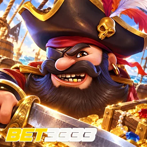 BET3333 — ilustração de um rei pirata com espada